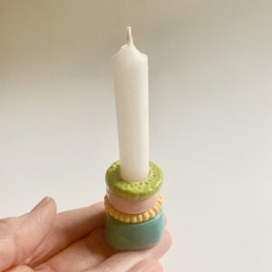 Mini- kandelaar groen