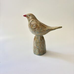 Vogel groen bruin